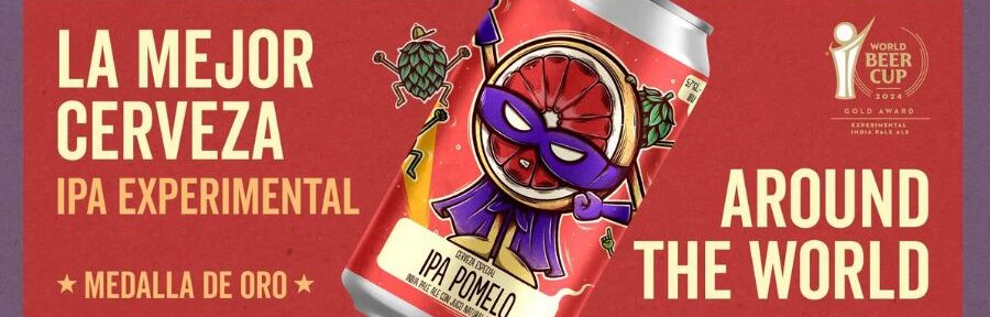 Kross celebra su victoria: medalla de oro en la World Beer Cup